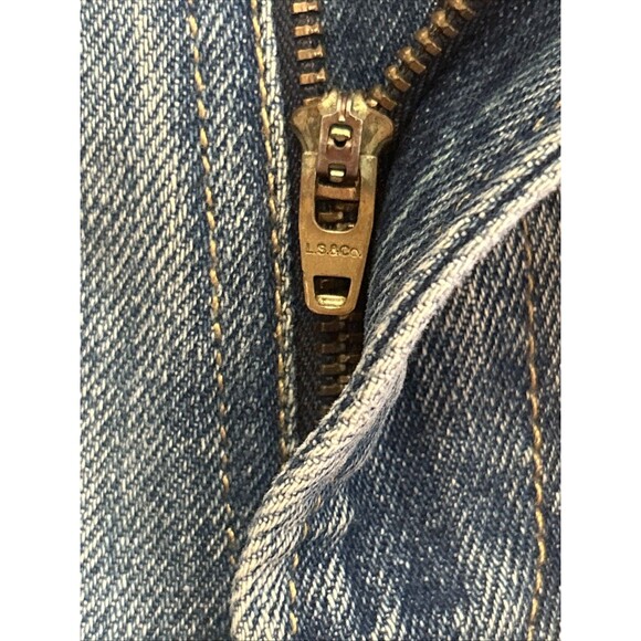 Vintage Levi’s 541 Redline Selvedge Athletic Fit 34x34 Made In India 100%Cotton - Picture 6 of 9